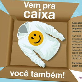 AstraZeneca - Vem pra caixa você também. - Foto 1