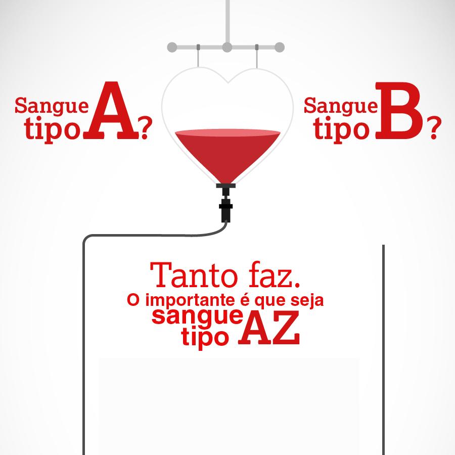 AstraZeneca - Doação de sangue.